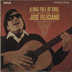 José Feliciano A Bag Full Of Soul - Green RCA 1969 UK vinyl LP INTS1025