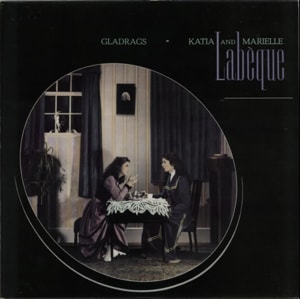 Katia & Marielle Labèque Gladrags 1983 UK vinyl LP EMD5541