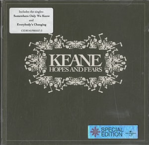 Keane (00s) Hopes And Fears 2004 UK CD album CID8145