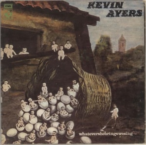 Kevin Ayers Whatevershebringswesing - 2nd UK vinyl LP SHVL800