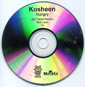 Kosheen Hungry UK CD-R acetate CDR ACETATE