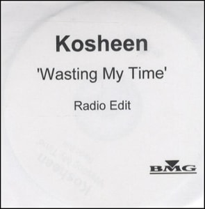 Kosheen Wasting My Time 2004 UK CD-R acetate CD ACETATE
