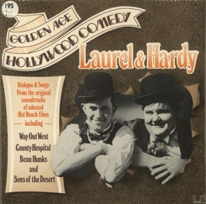 Laurel & Hardy (Comedy) The Golden Age Of Hollywood Comedy 1975 UK vinyl LP UAG29676