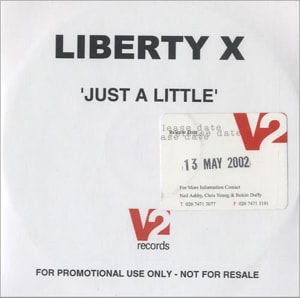 Liberty X Just A Little 2002 UK CD-R acetate CD ACETATE