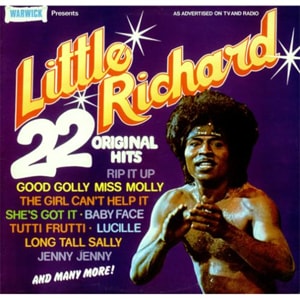 Little Richard 22 Original Hits 1977 UK vinyl LP WW5034
