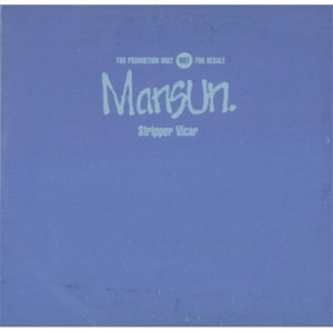 Mansun Stripper Vicar - EX 1996 UK CD single CDRDJ6447