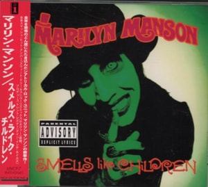 Marilyn Manson Smells Like Children 1995 Japanese CD album MVCP-7