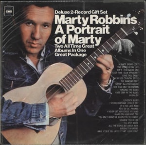 Marty Robbins A Portrait Of Marty UK 2-LP vinyl set 66211