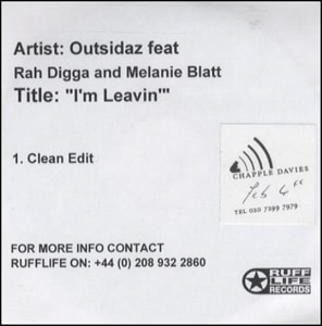 Melanie Blatt I'm Leavin 2002 UK CD-R acetate CD-R ACETATE