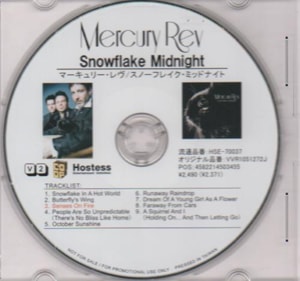 Mercury Rev Snowflake Midnight 2008 Japanese CD album HSE-70037