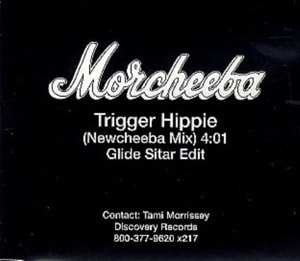 Morcheeba Trigger Hippie 1996 USA CD single PROCD74557