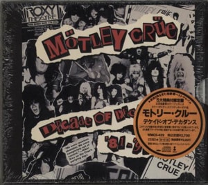 Motley Crue Decade Of Decadence 1991 Japanese CD album WMC5-429