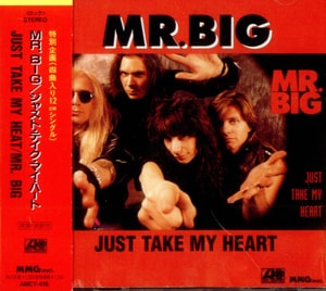 Mr Big (US) Just Take My Heart 1992 Japanese CD single AMCY-416