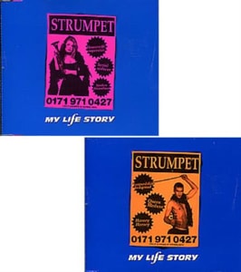 My Life Story Strumpet 1997 UK 2-CD single set CDR/S6464