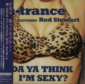 N-Trance Da Ya Think I'm Sexy 1997 Japanese CD single AVCD-30040