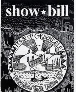 Neil Young Show Bill - Town Of Greendale 2003 USA tour pass PROGRAMME