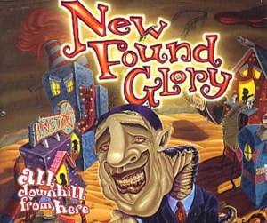 New Found Glory All Downhill from Here 2004 UK CD single GLORYCDP1