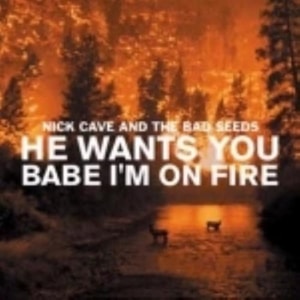 Nick Cave He Wants You/Babe I'm On Fire 2003 UK CD single CDMUTE290