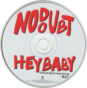 No Doubt Hey Baby 2001 USA CD single INTR-10614-2