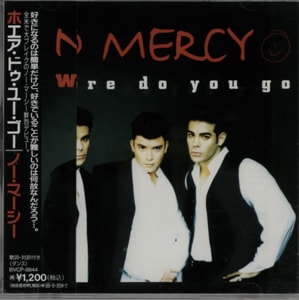 No Mercy Where Do You Go 1996 Japanese CD single BVCP-8844