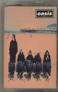 Oasis Roll With It 1995 UK cassette single CRECS212