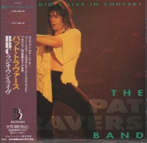 Pat Travers Radio One Live In Concert 1992 Japanese CD album ALCB823