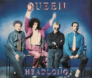 Queen Headlong 1991 UK CD single CDQUEEN18