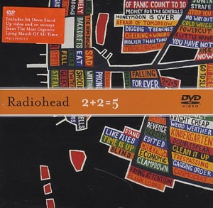 Radiohead 2+2=5 2003 UK DVD Single DVDR6623