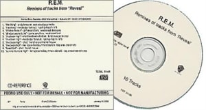 REM Remixes Of Tracks From Reveal 2002 USA CD-R acetate CD ACETATE
