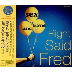 Right Said Fred Sex And Travel 1993 Japanese CD album VJCP-25082