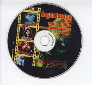 Rob Zombie Brickhouse 2003 2003 USA CD-R acetate CDR ACETATE