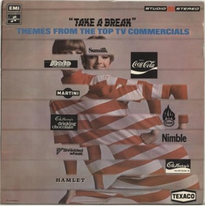 Robert James Orchestra Take A Break - Themes From The Top TV Commercials 1972 UK vinyl LP TWO382