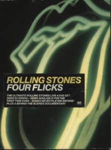 Rolling Stones Four Flicks 2003 UK DVD 7479700122