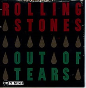 Rolling Stones Out Of Tears - Sealed 1994 Dutch CD single 89271027