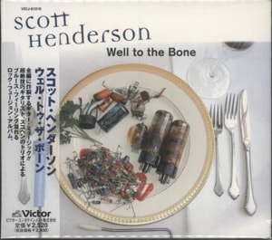 Scott Henderson (Fusion) Well To The Bone 2002 Japanese CD album VICJ-61010