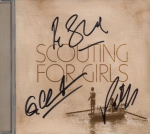 Scouting For Girls Scouting For Girls - Autographed 2007 UK CD album 88697155192