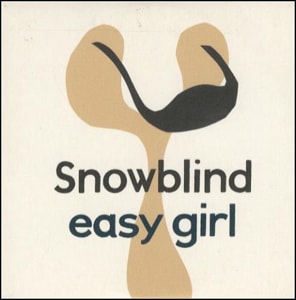Snowblind Easy Girl 2001 UK CD single HVN103CDRP