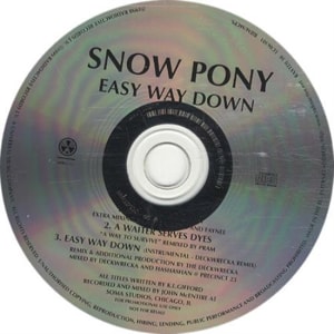 Snowpony Easy Way Down 1999 UK CD single RAXTDJ38
