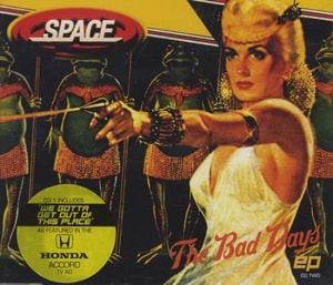 Space (90s) The Bad Days EP Parts 1 & 2 1998 UK 2-CD single set CD/XGUT22