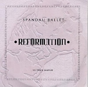 Spandau Ballet Reformation - 6-track Sampler 2002 UK CD-R acetate CD-R ACETATE