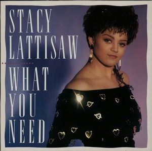 Stacy Lattisaw What You Need 1989 UK vinyl LP ZL72685