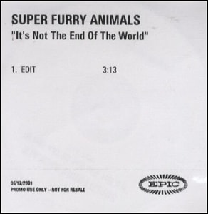 Super Furry Animals It's Not The End Of The World 2001 UK CD-R acetate CD-R ACETATE