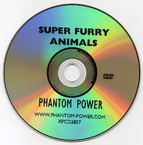 Super Furry Animals Phantom Power 2003 UK DVD XPCD2857