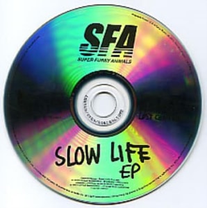 Super Furry Animals Slow Life EP 2004 UK CD-R acetate CD-R ACETATE