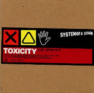System Of A Down Toxicity 2001 UK CD single XPCD1416