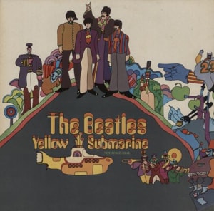The Beatles Yellow Submarine - 3rd - EX UK vinyl LP PCS7070