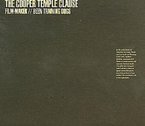 The Cooper Temple Clause Film-Maker / Been Training Dogs 2001 UK 2-CD single set MORNING13