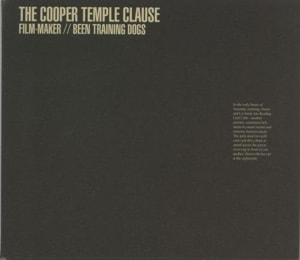 The Cooper Temple Clause Film-Maker / Been Training Dogs 2002 UK 2-CD single set MORNING13