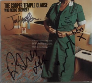 The Cooper Temple Clause Who Needs Enemies? - Autographed 2002 UK CD single MORNING23