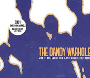 The Dandy Warhols Not If You Were The Last Junkie On Earth 1998 UK CD single INT8785242